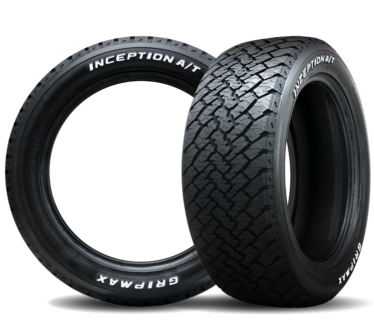 GRIPMAX/ рукоятка Max INCEPTION A/T M+S шина 1 шт. 225/65R17 102T RWL Rays do белые буквы 6972435762652