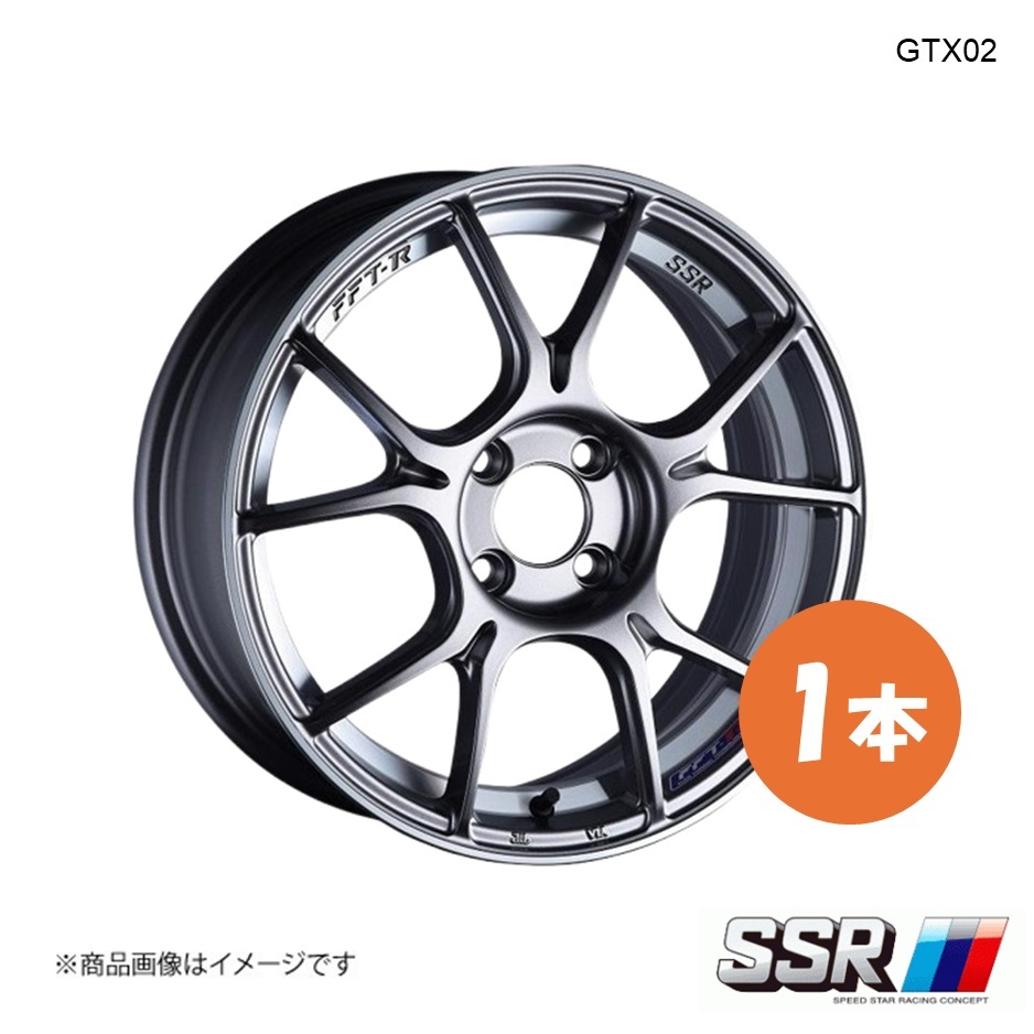 SSR GTX02 ホイール 1本 エブリイワゴン DA64W ―【16×5.0J 4-100 SSR GTX02 ホイール 1本 エブリイワゴン DA64W ―【16×5.0J 4-100