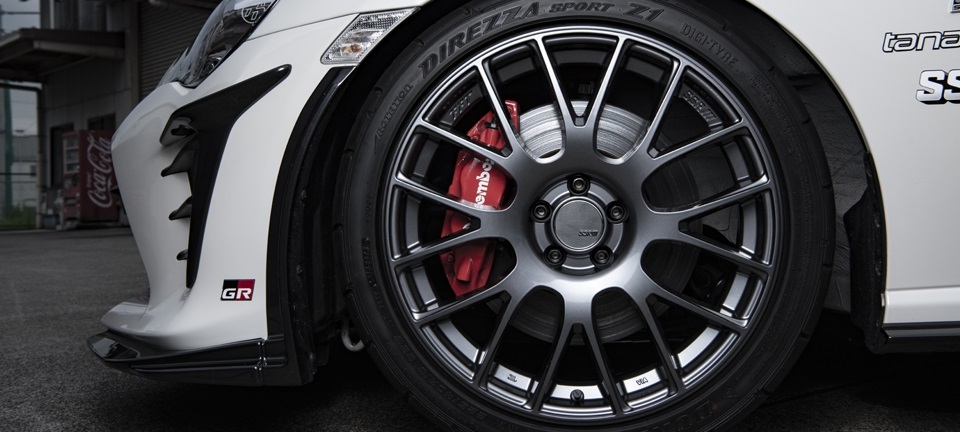 SSR GTV04 ホイール 2本 CR-Z ZF1 2WD/NA【18×7.5J 4-100 INSET53 メタリックグレー】