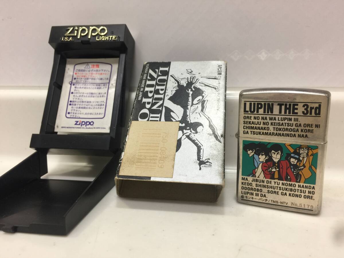 Zippo　ジッポー　ルパン三世　LUPIN THE 3rd 　オールキャスト　No.5179　1998年制　　　　KJ1MU