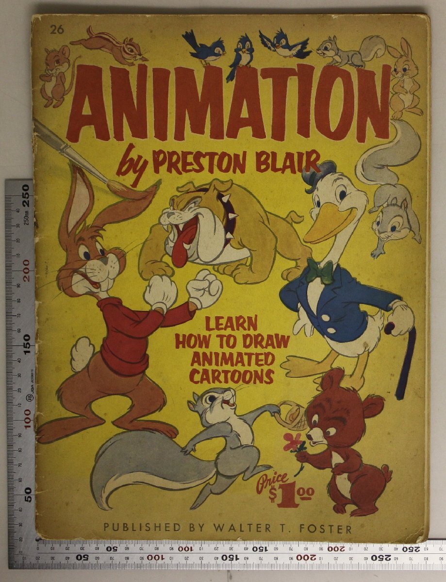アニメ 『Animation: Learn How to Draw Animated Cartoons』Rare Treasures / PRESTON BLAIR 補足:アニメーションプレストン・ブレア