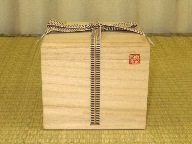 △名工松浦清治作銘入四隅落印籠形島桑拭漆仕上最高級将棋駒箱