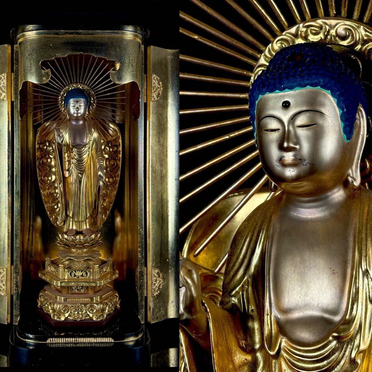 流】仏教美術 白檀彫刻 阿弥陀如来立像 JM526|ホビー、カルチャー 流】仏教美術 白檀彫刻 阿弥陀如来立像 JM526|ホビー、カルチャー
