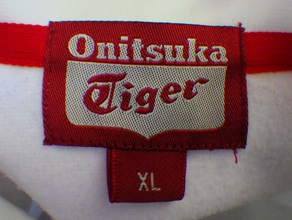 ○OnitsukaTigerオニツカタイガージャージジャケットXL白○虎柄 ○OnitsukaTigerオニツカタイガージャージジャケットXL白○虎柄