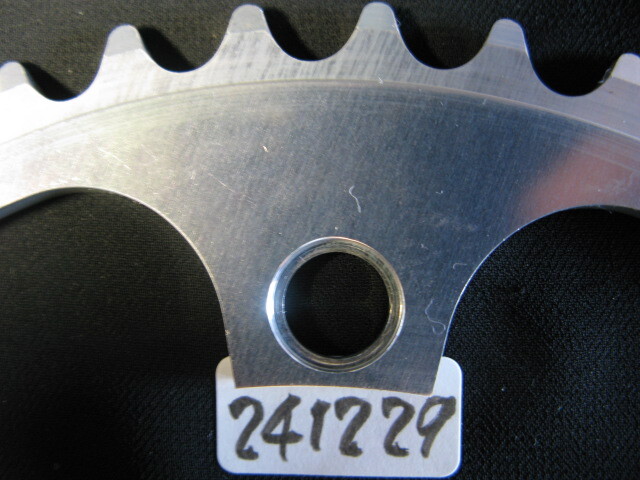 ピスト?競輪/NJS認(rèn)定shimano【DURA-ACE】大ギア厚歯49T/PCD:144mm舊型未使用品に近い狀態(tài)品VG