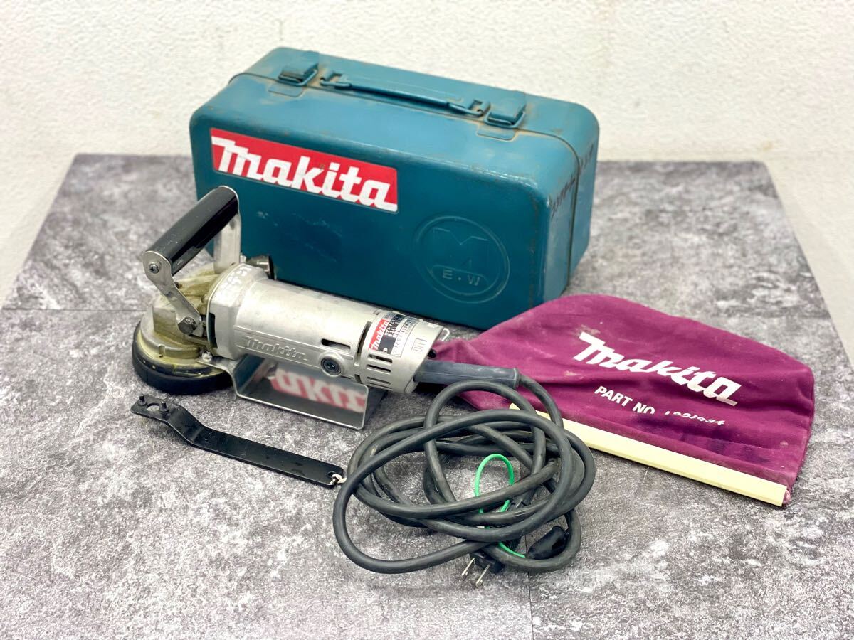 動作品■makita マキタ 90mm コンクリートカンナ PC9001 鉋 かんな 大工道具 工具 電動工具■兵庫県姫路市から d4 25-114