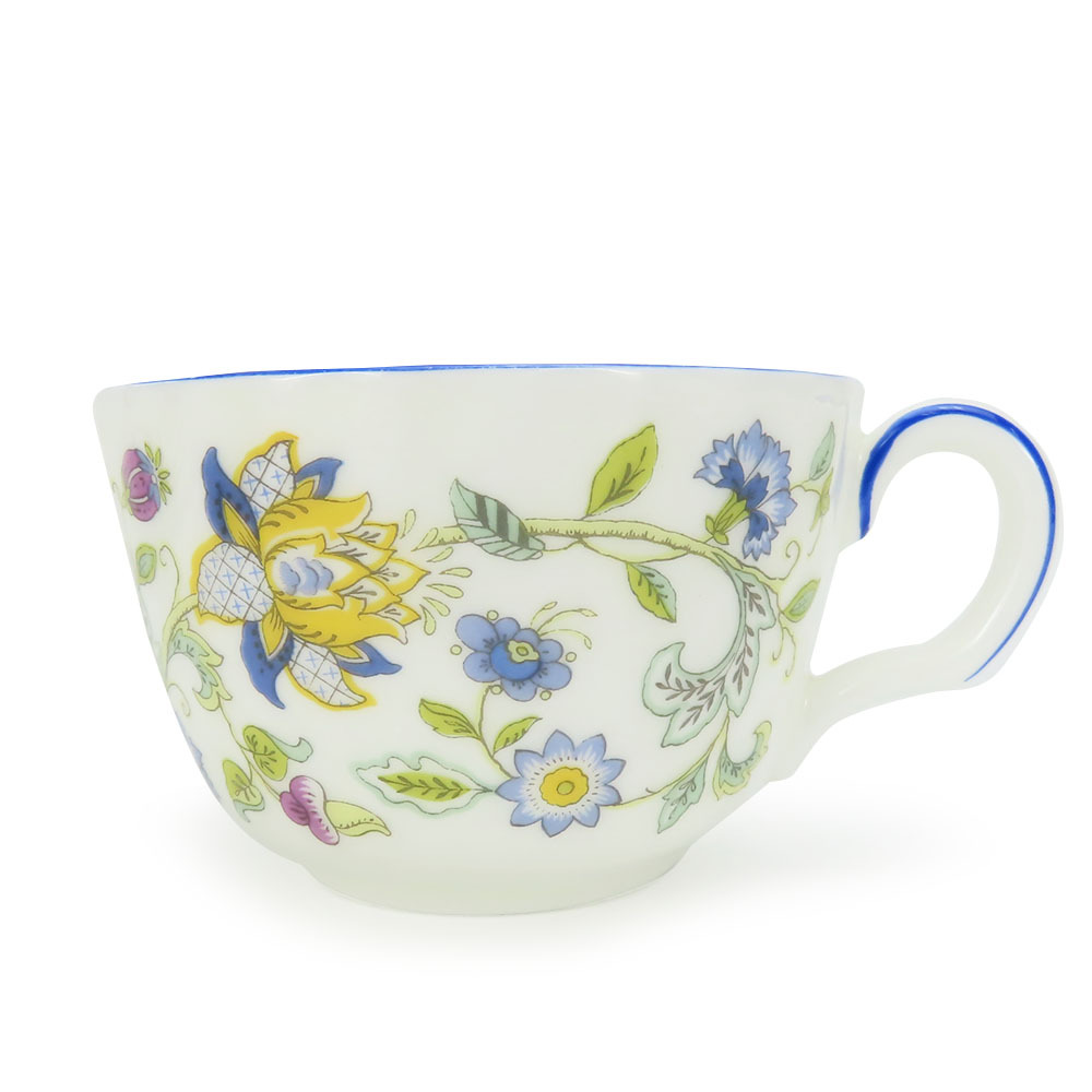 中古 ミントン 食器 ハドンホールブルー カップ＆ソーサー 陶磁器 ブルー コーヒー 紅茶 食器 インテリア レディース 女性