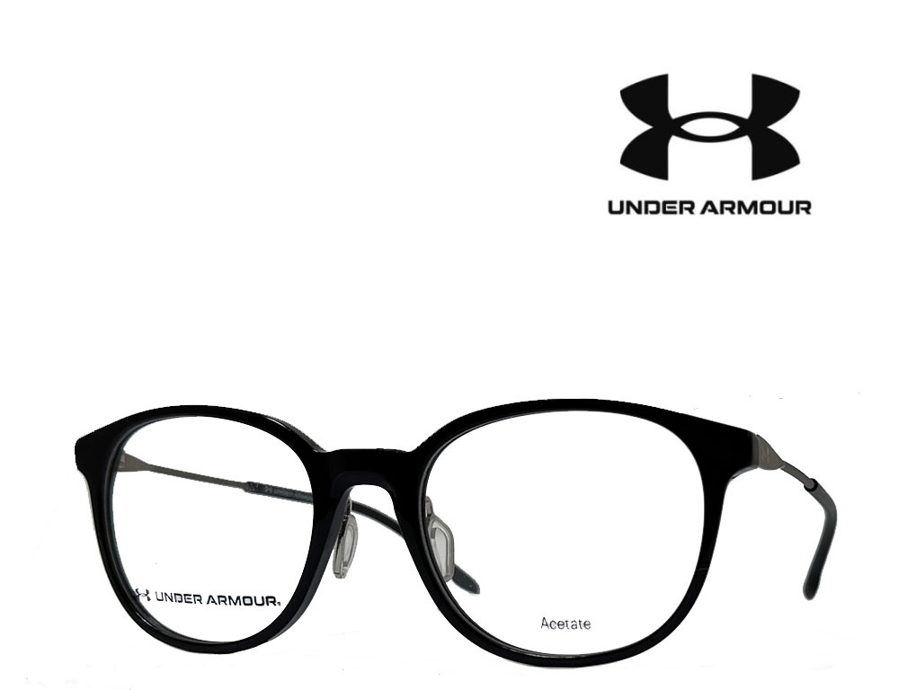 【UNDER ARMOUR】 アンダーアーマー メガネフレーム UA5033/G 807 ブラック 国内正規品