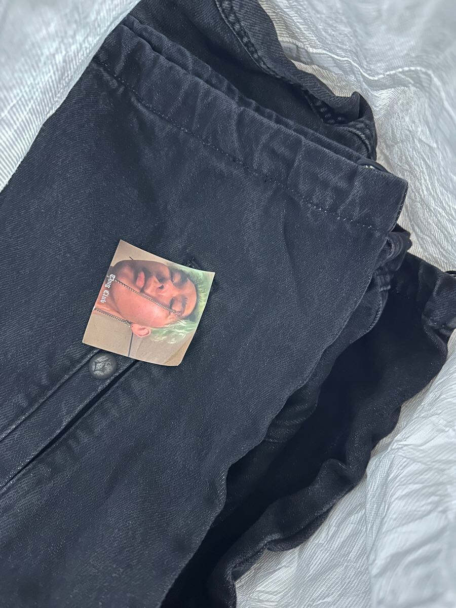 新品 THUG CLUB Basic Emblem Denim Jacket (TC24JK2001 新品 THUG CLUB Basic Emblem Denim Jacket (TC24JK2001