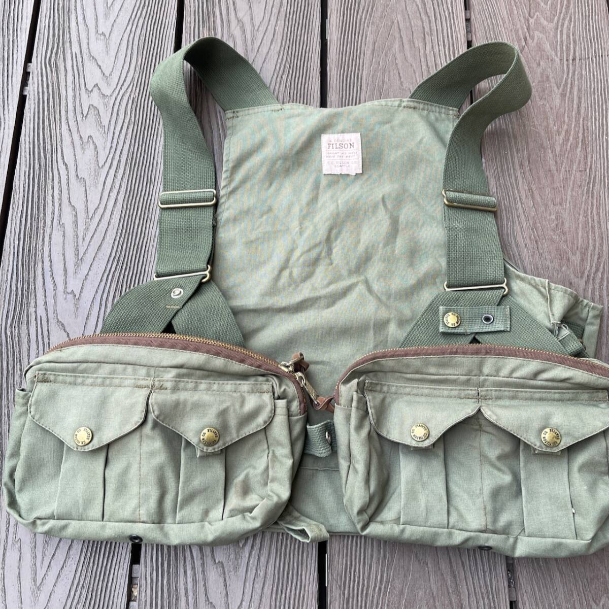 FILSON フィルソン　フィッシング　ストラップベスト　タロン