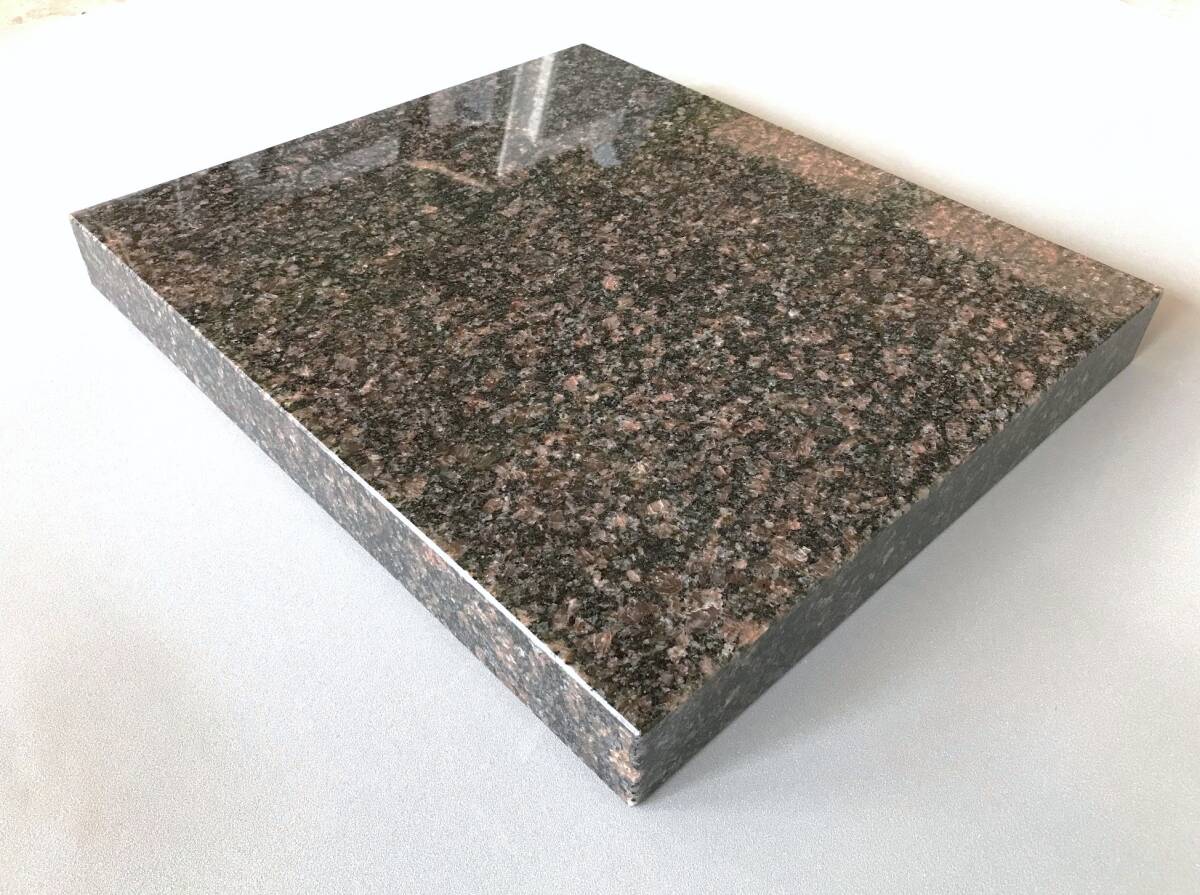 高級 天然御影石 オーディオボード○400×350×42○5面磨き○ 高級 天然御影石 オーディオボード○400×350×42○5面磨き○