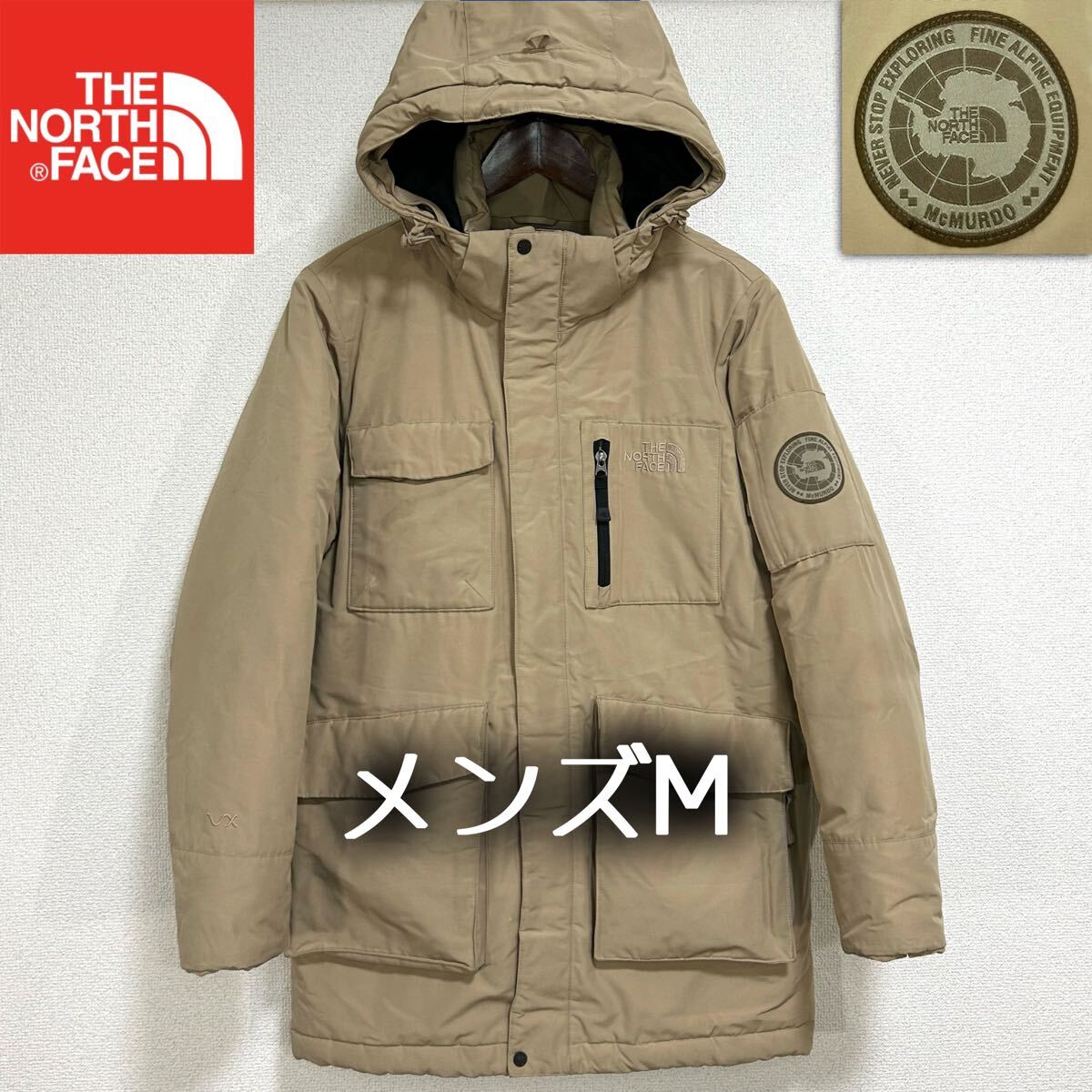 美品人気 ノースフェイス マクマード 中綿パデッドコート メンズ 美品人気 ノースフェイス マクマード 中綿パデッドコート メンズ