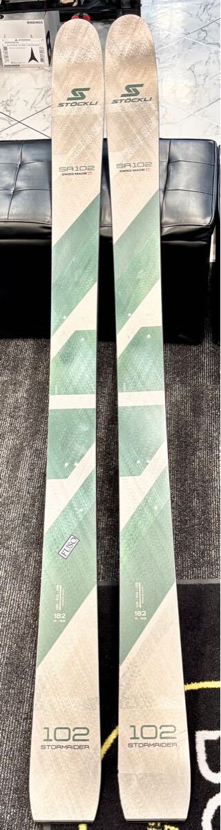 STOCKLIストックリストームライダー182㎝スキー単体23-24モデル STOCKLIストックリストームライダー182㎝スキー単体23-24モデル