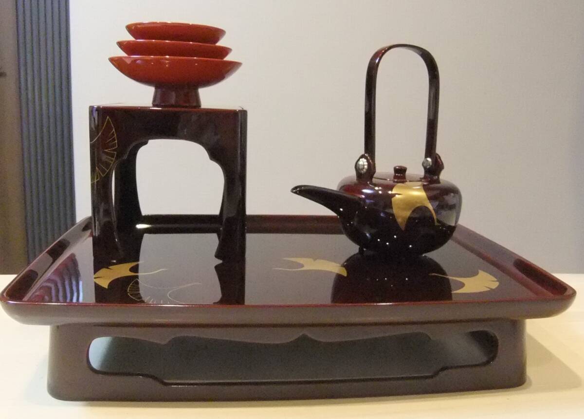 輪島塗お屠蘇器WajimaUrusiware 輪島塗屠蘇器揃 / Wajima