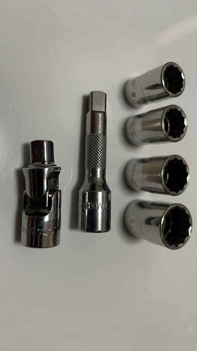 Snapa on スナップオン レンチ エクステンション 6セット snap-on スナップオン ソケットレンチ ユニバーサルジョイント