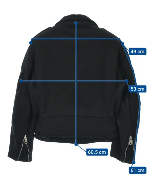 YOHJI YAMAMOTO ライダース レディース ヨウジヤマモト 中古　古着_画像10