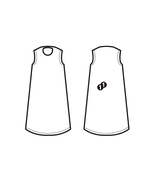 miss ashida ワンピース レディース ミス　アシダ 中古　古着_画像10