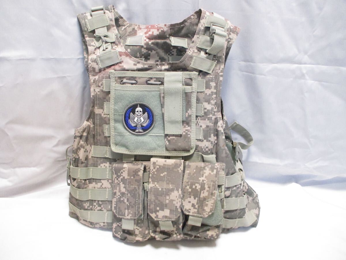 M250112M100☆ サバゲー タクティカルベスト サイズM/L M250112M100☆ サバゲー タクティカルベスト サイズM/L