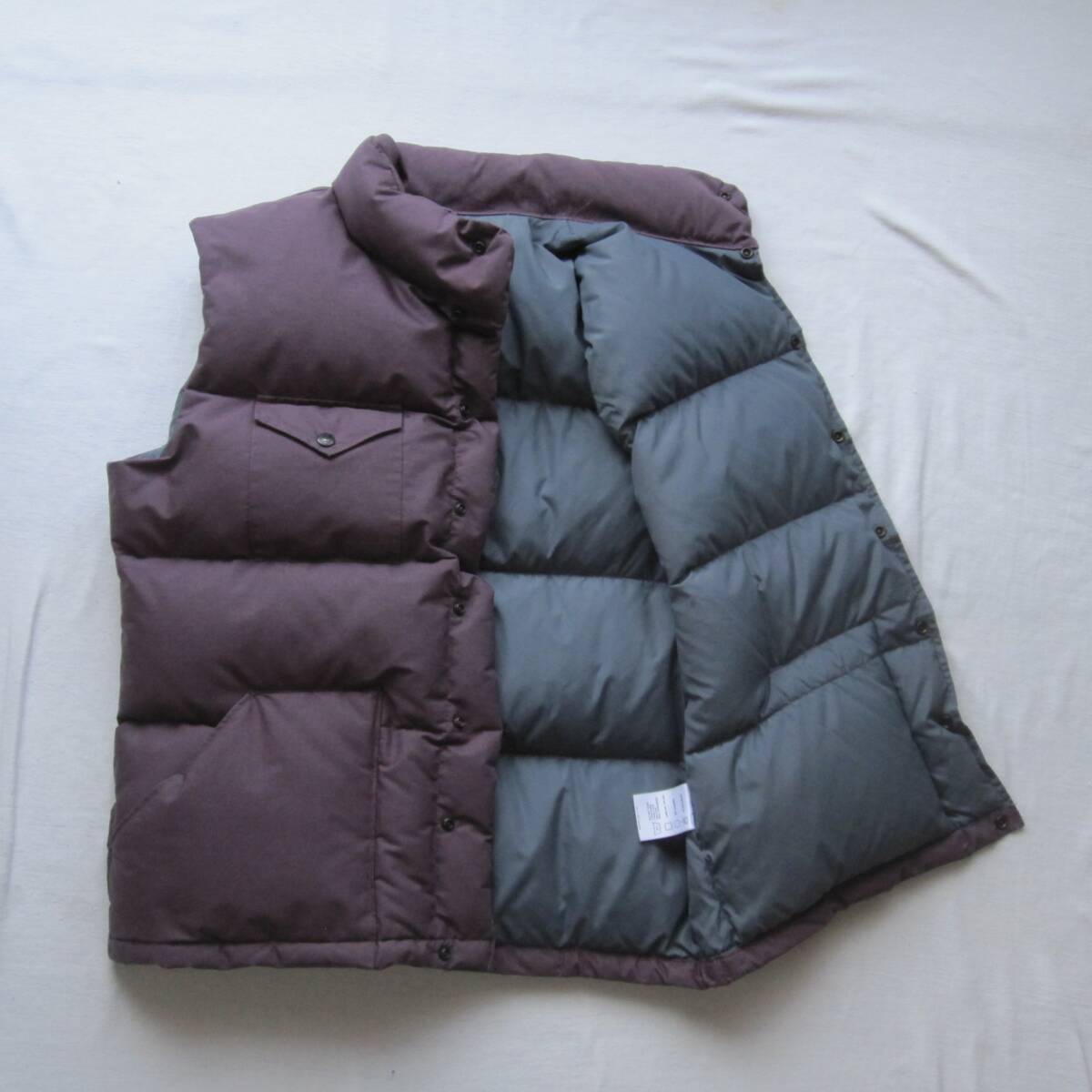 * 80's North Face чай бирка жилет (L) чёрный Rucker USA производства / vintage Vintage / Brooks плита 