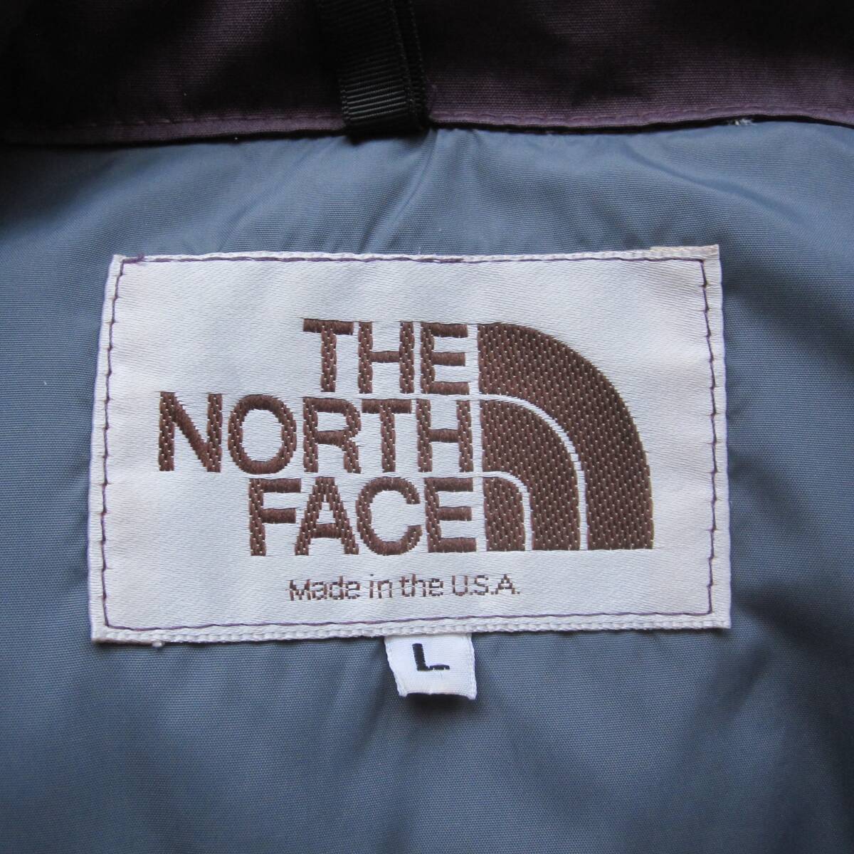 * 80's North Face чай бирка жилет (L) чёрный Rucker USA производства / vintage Vintage / Brooks плита 