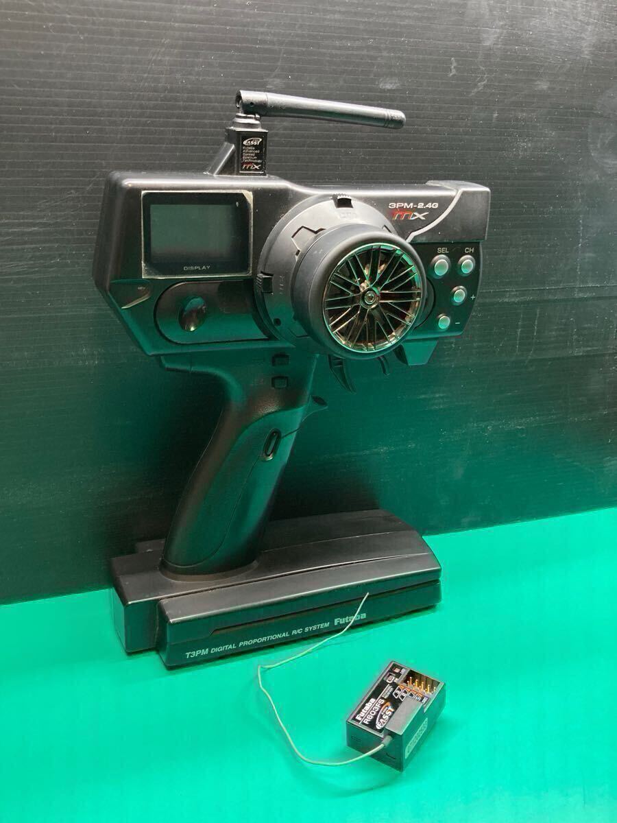 【超安い】 Futaba の送受信機セット、取り扱い説明書等付きのセット フタバ 双葉電子工業 中古 と、R603FS FASST MX 2.4G 3PM プロポセット