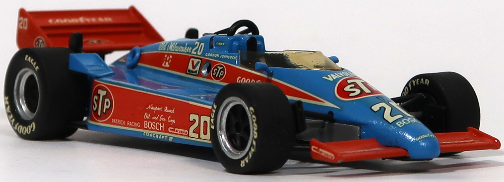 SMTS, STP Oil Treatment March 84C,Gordon Johncock, Indy Car,1/43, 中古, 完成品