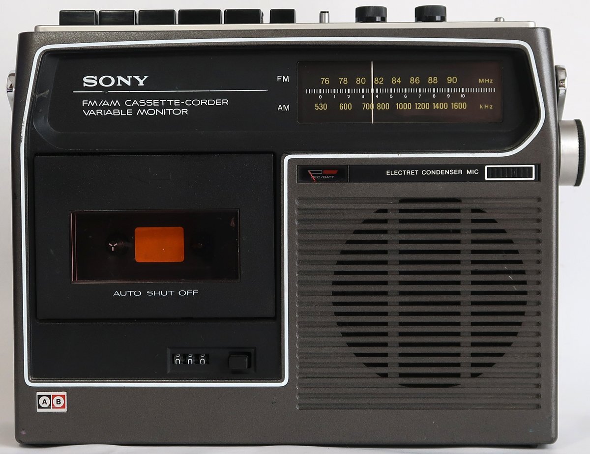 SONY, ラジオカセットレコーダー, CF1610, 中古,難あり