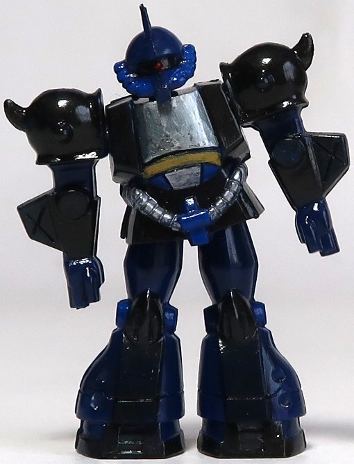 森永チョコスナック, MSVモビルスーツ, グフ飛行試験型,中古,組み立て済み, 塗装済み