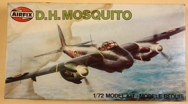 AIRFIX, D.H. MOSQUITO, 1/72, 未組み立て