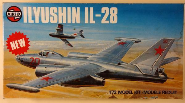 AIRFIX, ILYUSHIN IL-28, 1/72, ,未組み立て