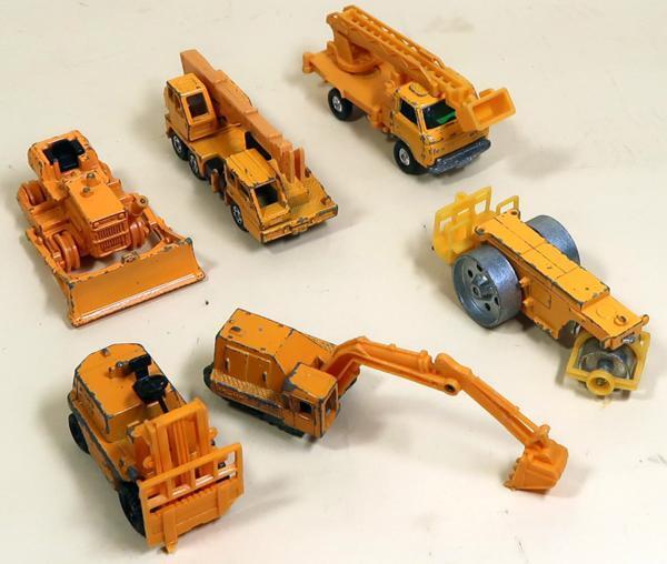 トミカ, 働く自動車, ６台, 中古, 破損有り