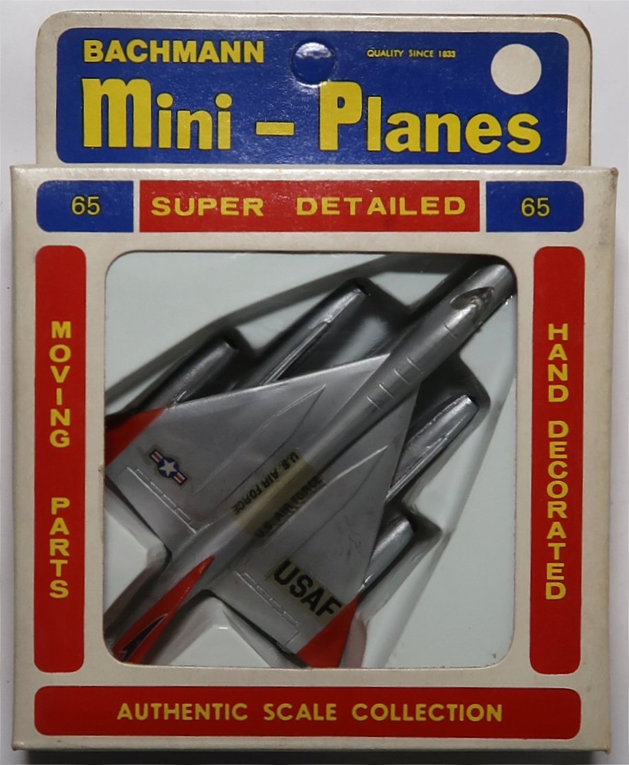 BACHMANN , Mini Planes,B-58 HUSTLER, 1/79, 中古