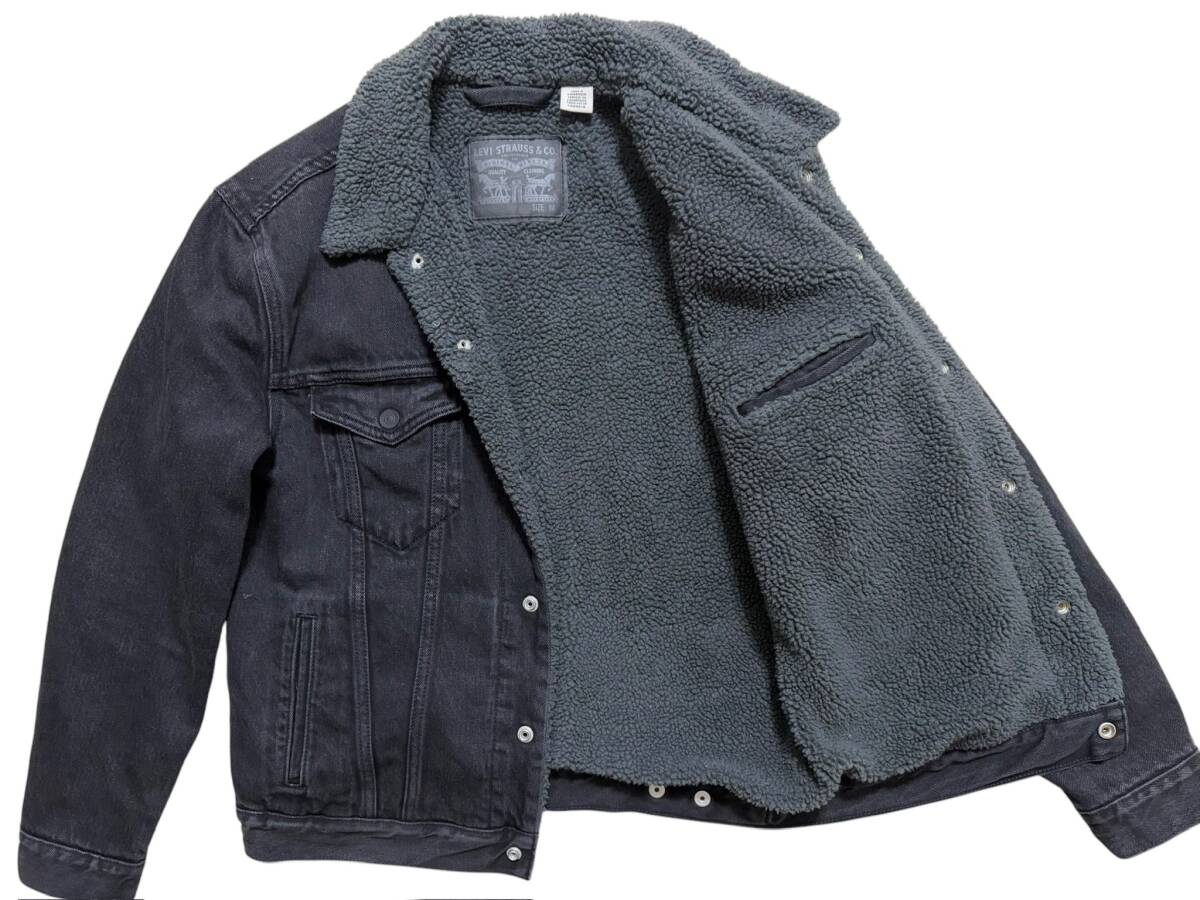 Levi's リーバイス 3rd サードタイプ ブラックデニム ボア Levi's リーバイス 3rd サードタイプ ブラックデニム ボア