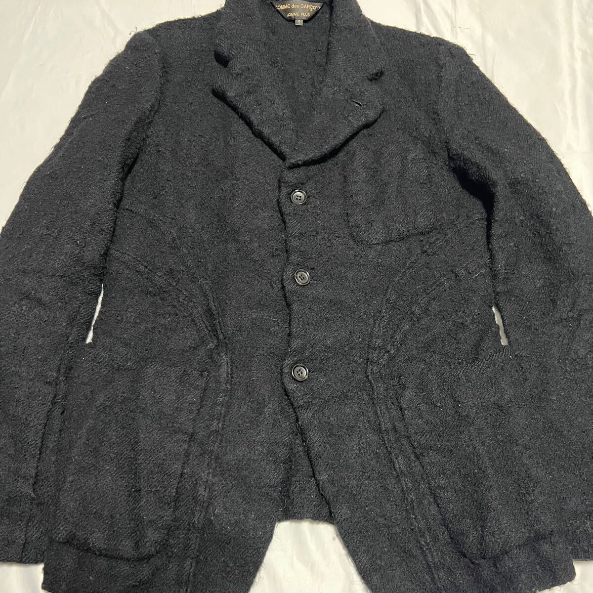 03AW 縮絨 カーブ期 COMME des GARCONS HOMME PLUS テーラード 03AW 縮絨 カーブ期 COMME des GARCONS HOMME PLUS テーラード