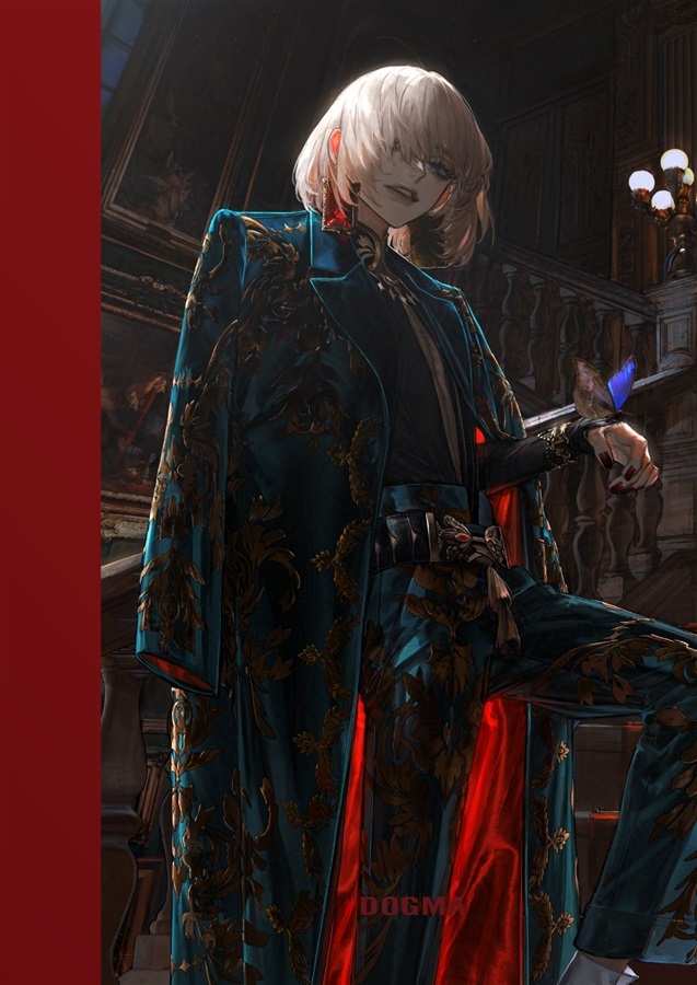 【☆新品】 C105 コミケ105 VLIND AU 『DOGMA』　検 Fate/Grand Order FGO オベロン アスクレピオス 他 同人誌 イラスト集 原画集
