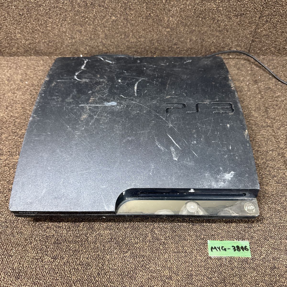 MYG-3846 激安 ゲー厶機 SONY PlayStation 3 CECH-2000A 通電OK PS3 プレステ ジャンク 同梱不可