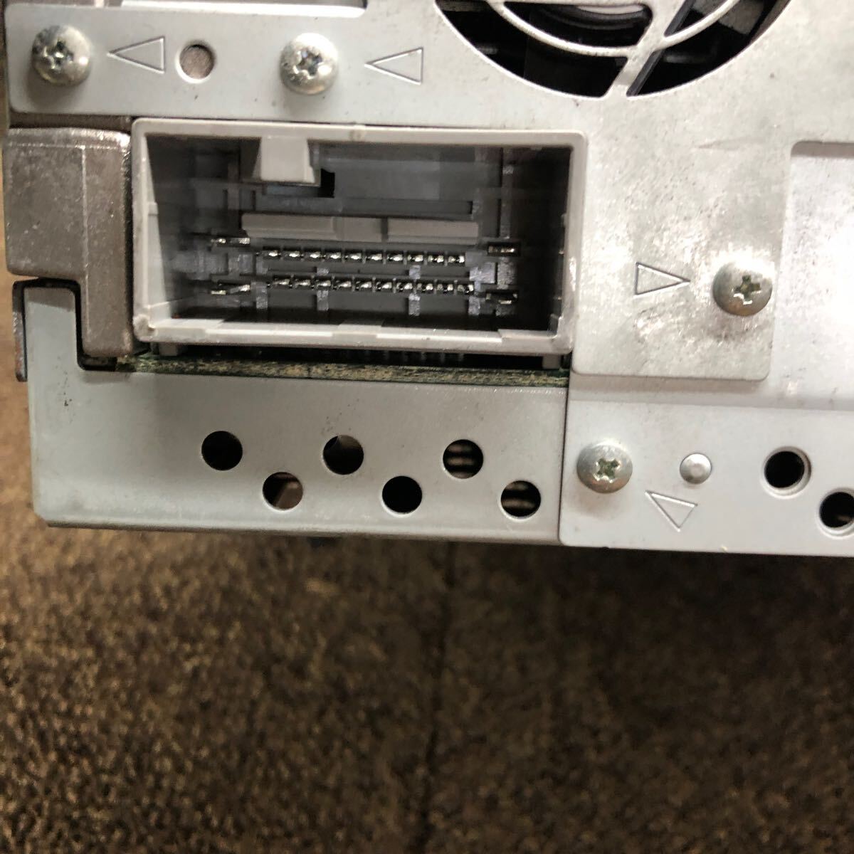 AV1-174 激安 カーナビ MAZDA PIONEER NCP3 V6 650 AVIC-HRZ0077 HDDナビ CD DVD 本體のみ HDD欠品 起動確認済み 中古現(xiàn)狀品