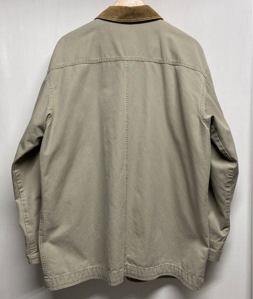 【L.L.bean エルエルビーン】ジャケット フィールドコート Lサイズ ベージュ コットン 2501oki h