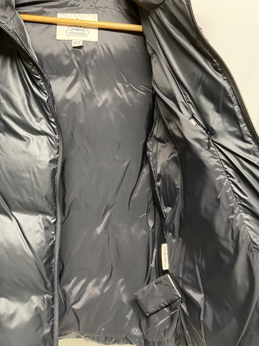 [Pyrenexpire шея s] HWM001 MARGAUX Down Jacket Margaux пуховик 36 нейлон черный дизайнерский 2501oki k