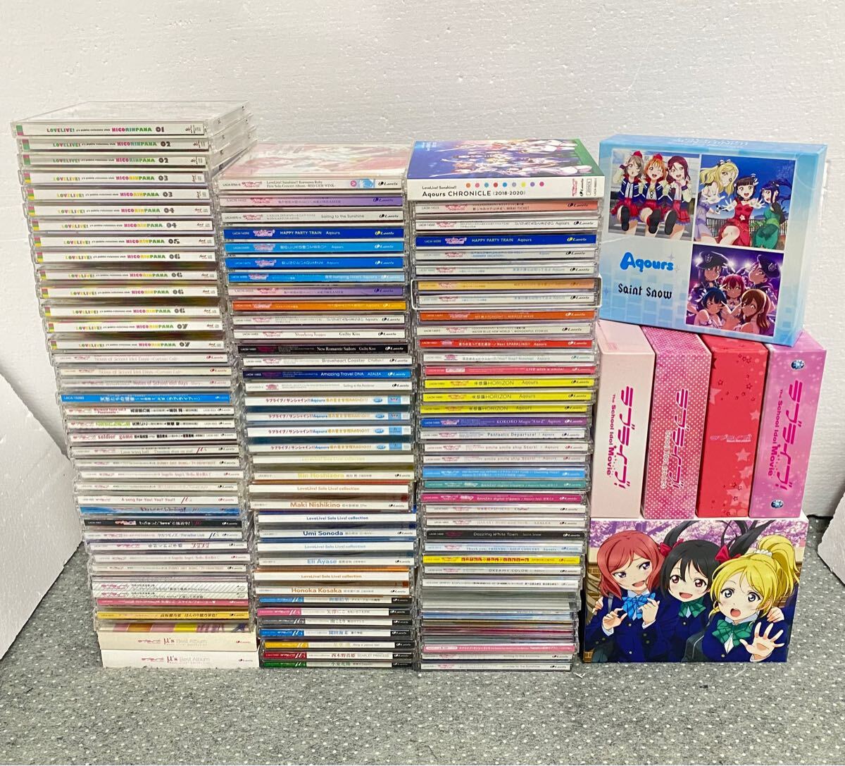 ラブライブ！シリーズ μ's・Aqours CD 音楽ソフト 大量 まとめ まとめて 限定品あり（Z2167L）