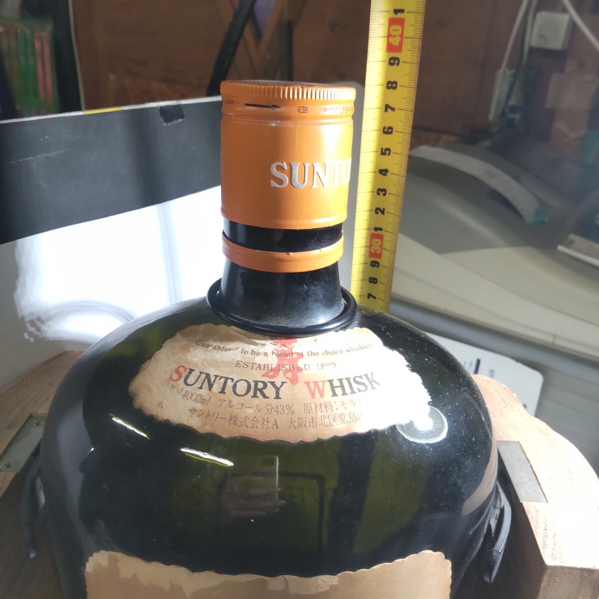 SUNTORY サントリー オールド ウイスキー 寿 特大 4000ml 特級 SUNTORY サントリー オールド ウイスキー 寿 特大 4000ml 特級