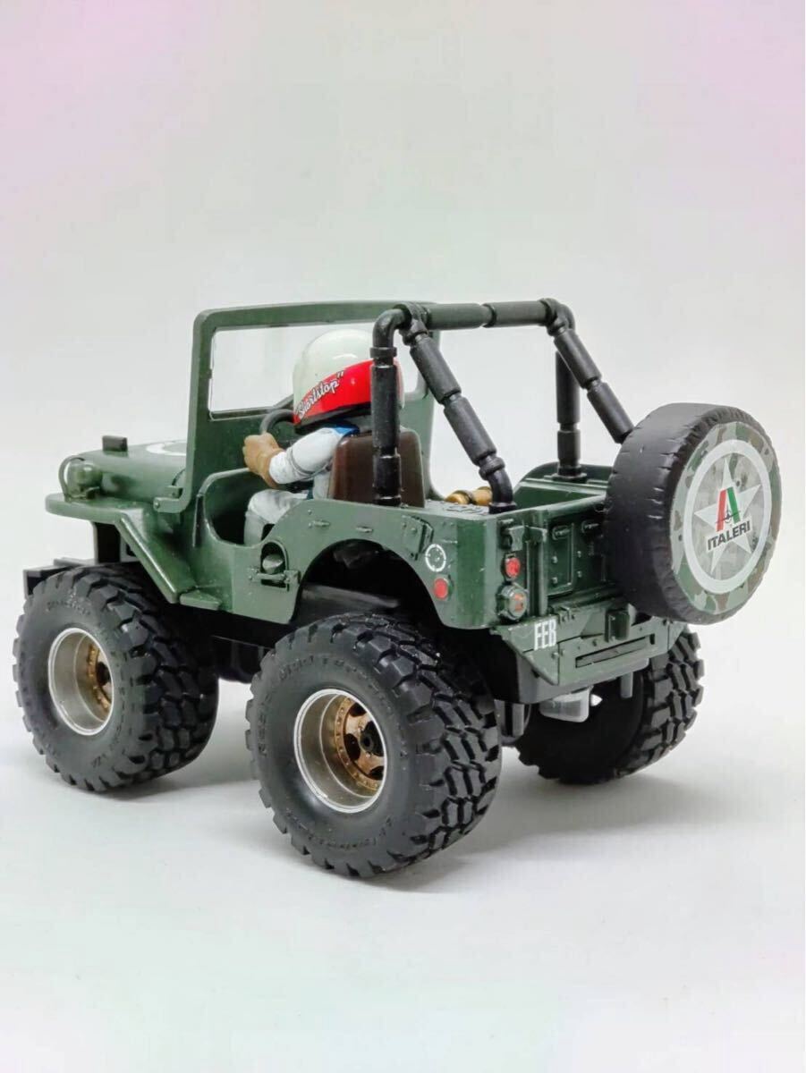 タミヤ1/32ミニ四駆シリーズNo.10 ワイルドウイリスJr.〈塗装済 タミヤ1/32ミニ四駆シリーズNo.10 ワイルドウイリスJr.〈塗装済
