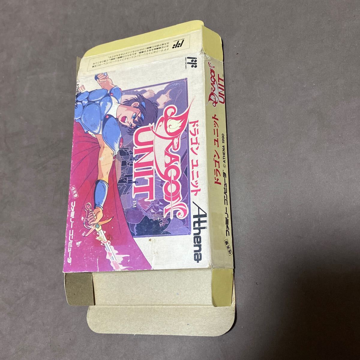 箱のみ　ドラゴンユニット　ファミコン