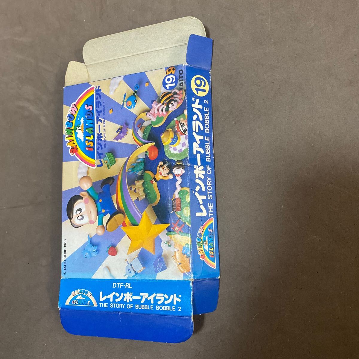 本物の Yahoo!オークション - 箱のみ レインボーアイランド ファミコン Nintendo Switch