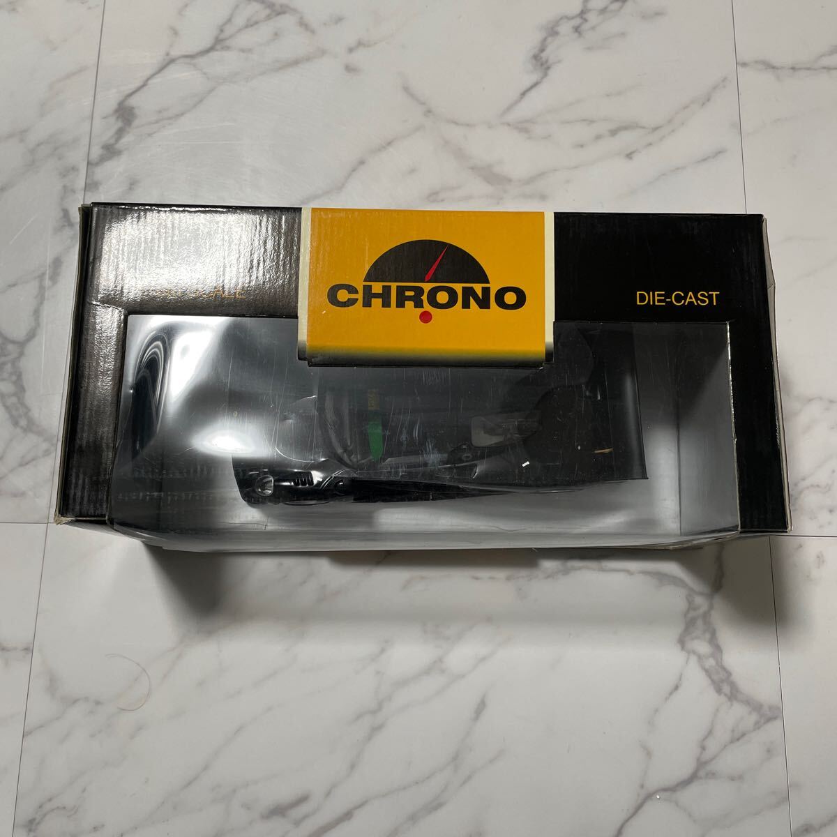 【箱付き】《1/18スケール》Lotus Elise GT1 Presentation Car 1997 CHRONO ミニカー 模型 コレクション放出 ブラック ロータス エリーゼ