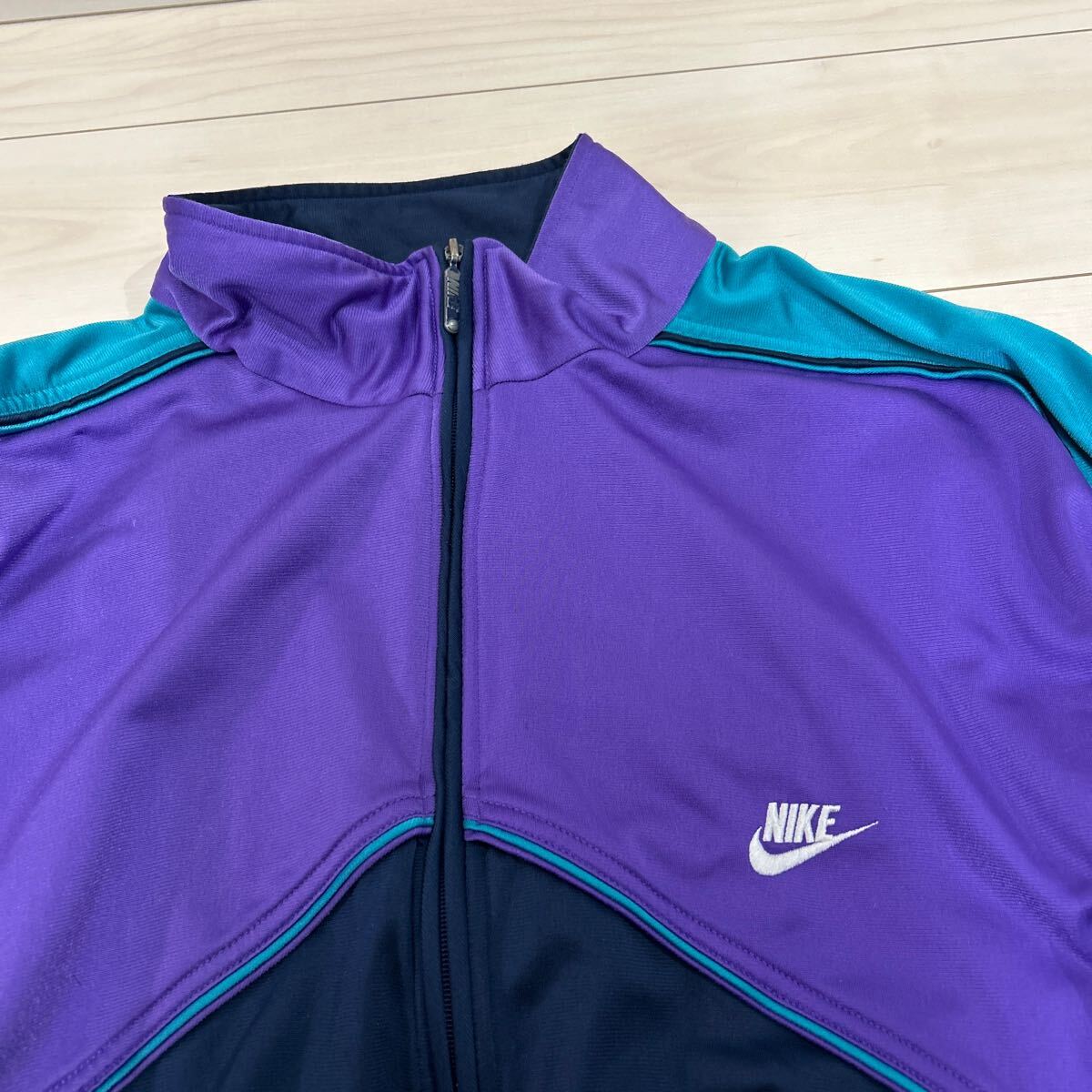 80s 90s 銀タグ NIKE トラックジャケット ジャージ ナイロン 80s 90s 銀タグ NIKE トラックジャケット ジャージ ナイロン