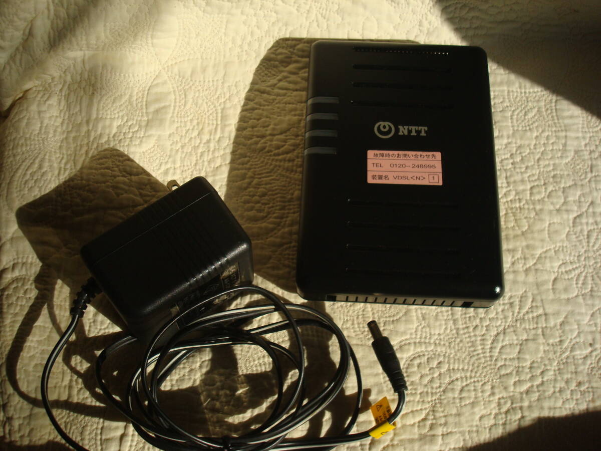 NTT西日本 VDSLモデム【VDSL N B-100E】動作品 付属品付｜Yahoo