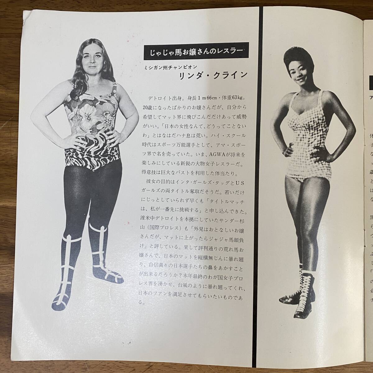 半券付 女子・小人プロレス 1968年 全日本女子プロレスリング 半券付 女子・小人プロレス 1968年 全日本女子プロレスリング