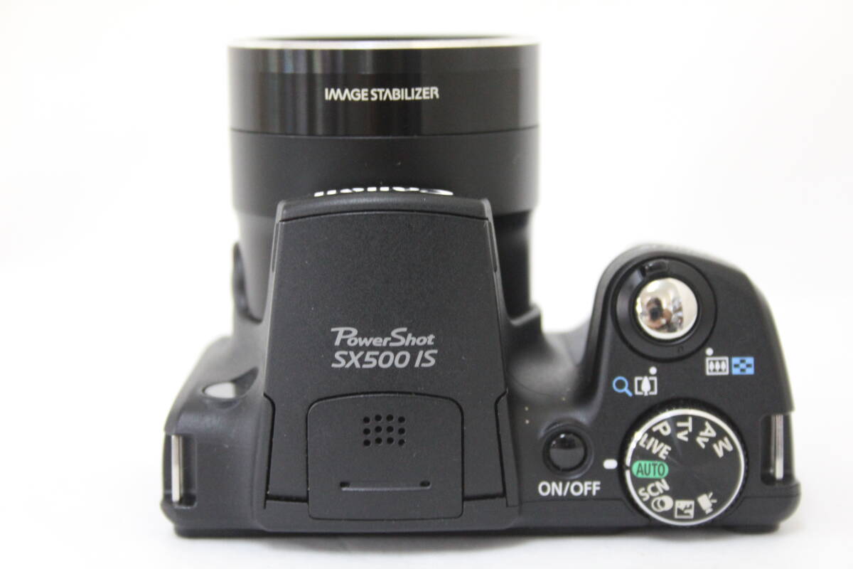 【返品保証】 キャノン Canon PowerShot SX500 IS 30x バッテリー付き コンパクトデジタルカメラ M1855_画像6