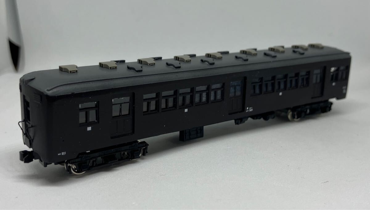 【ジャンク】オハ71-11タイプ　戦災復旧車　グリーンマックス　キット組み立て品